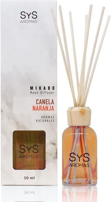 Sys Estuche Ambientador Mikado Canela Naranja 50 ml