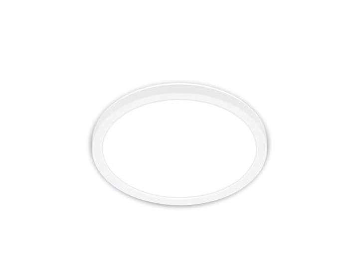 BRILONER - Plafonnier à LED à lumière indirecte\, plat\, lumière blanc neutre\, lampe à LED\, plafonnier à LED\, lampe de salon\, panneau à LED\, lampe de cuisine\, plafonnier\, 24x3 cm\, blanc