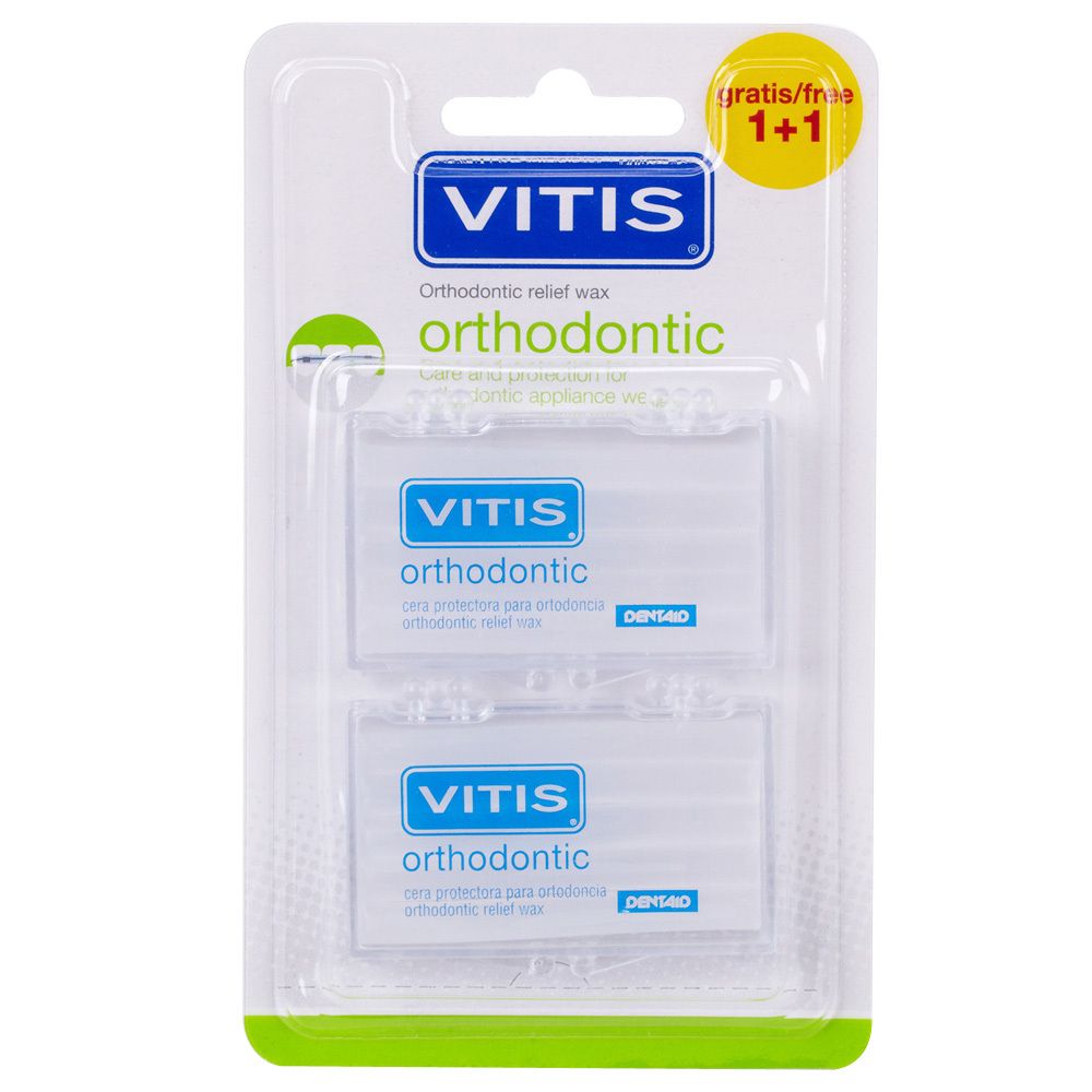 Vitis orthodontic Wachs 2x5 St Streifen