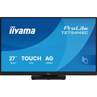 27" (68,58cm) iiyama ProLite T2754MSC-B2AG schwarz 1920x1080 1xHDMI / 1xVGA
