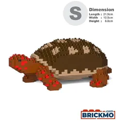 JEKCA Bricks Red-footed Tortoise 01 ST19TTE04