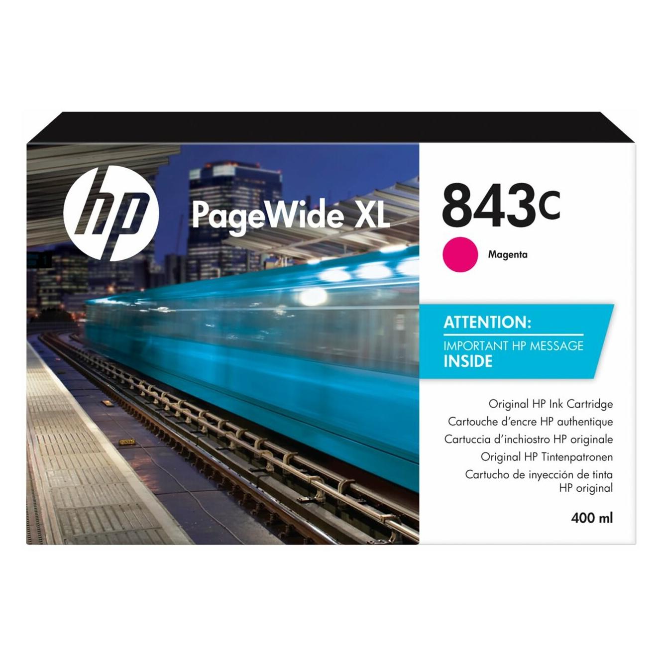 HP Ink Cartridge No 843c Magenta (M) (C1Q67A)