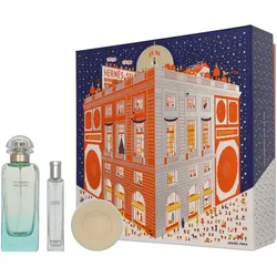 Hermès, Beauty Geschenkset, Un Jardin sur le Nil Eau de Toilette 100ml + 15ml + Seife 50g (Körperpflegeset)