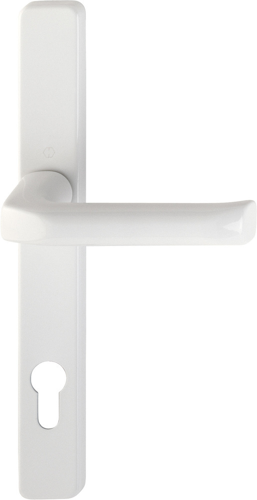 HOPPE Drückergarnitur mit Schmalschild London 113/2246, Aluminium 2205608