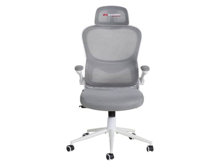 Fauteuil gamer BXGAMING gris et blanc FLUXY