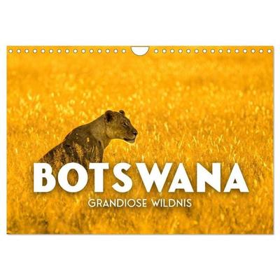 Botswana - Grandiose Wildnis (Wandkalender 2027 DIN A4 quer), CALVENDO Monatskalender