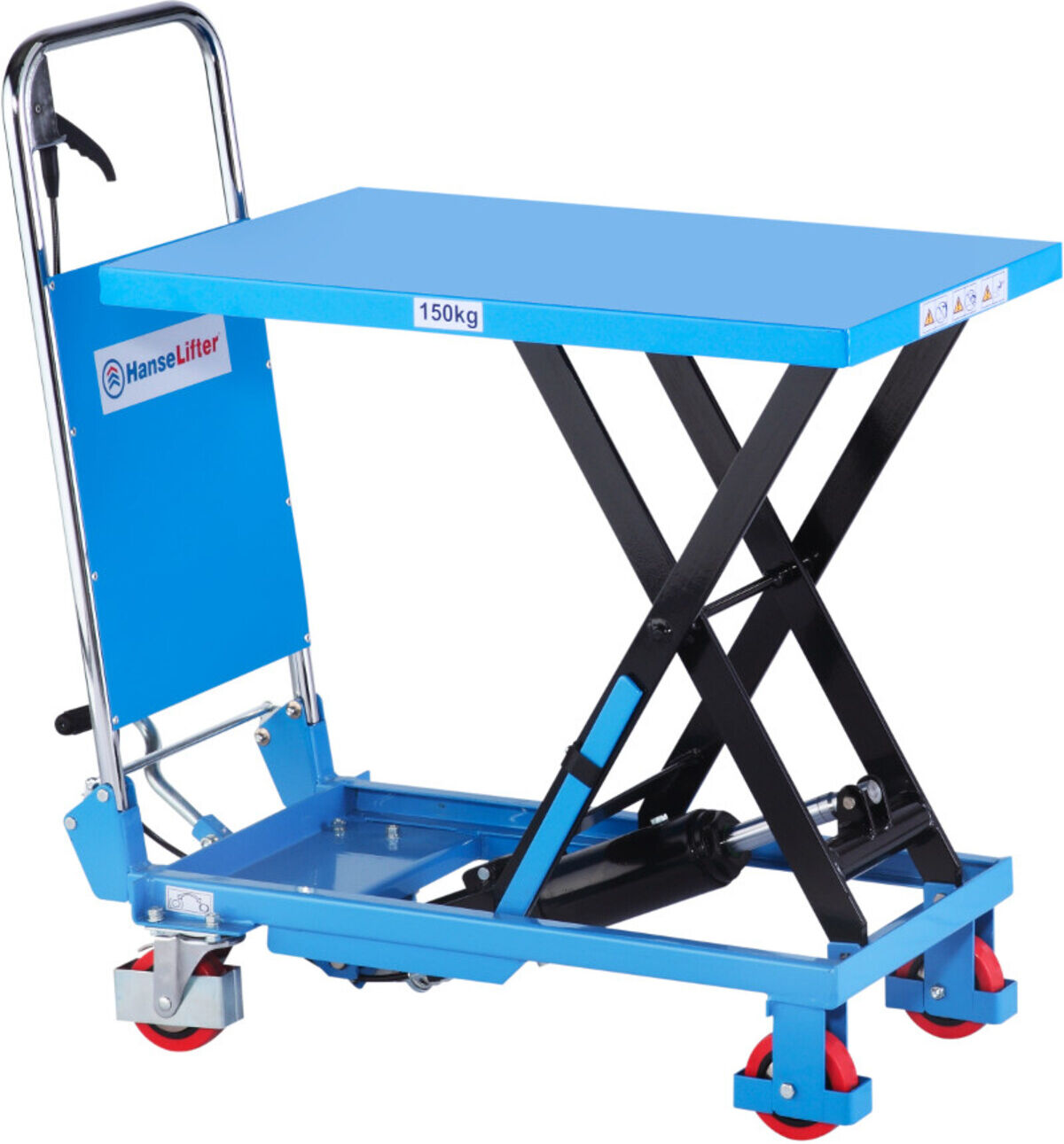 HanseLifter Hubtischwagen, Tragf.: 150 kg, max. Hub: 750 mm, Typ: SPA150 (GE0024062)