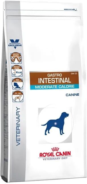 Royal Canin Veterinary Diet Ração Cão Adulto Gastrointestinal Moderate Calorie 7,5 Kg