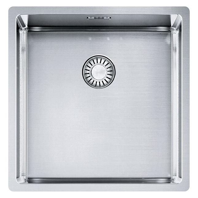Franke Box BXX 110-40/ BXX 210-40 Edelstahl 127.0671.563 (Einbauspüle, Unterbauspüle, 45 cm, 40 cm) (127.0671.563)