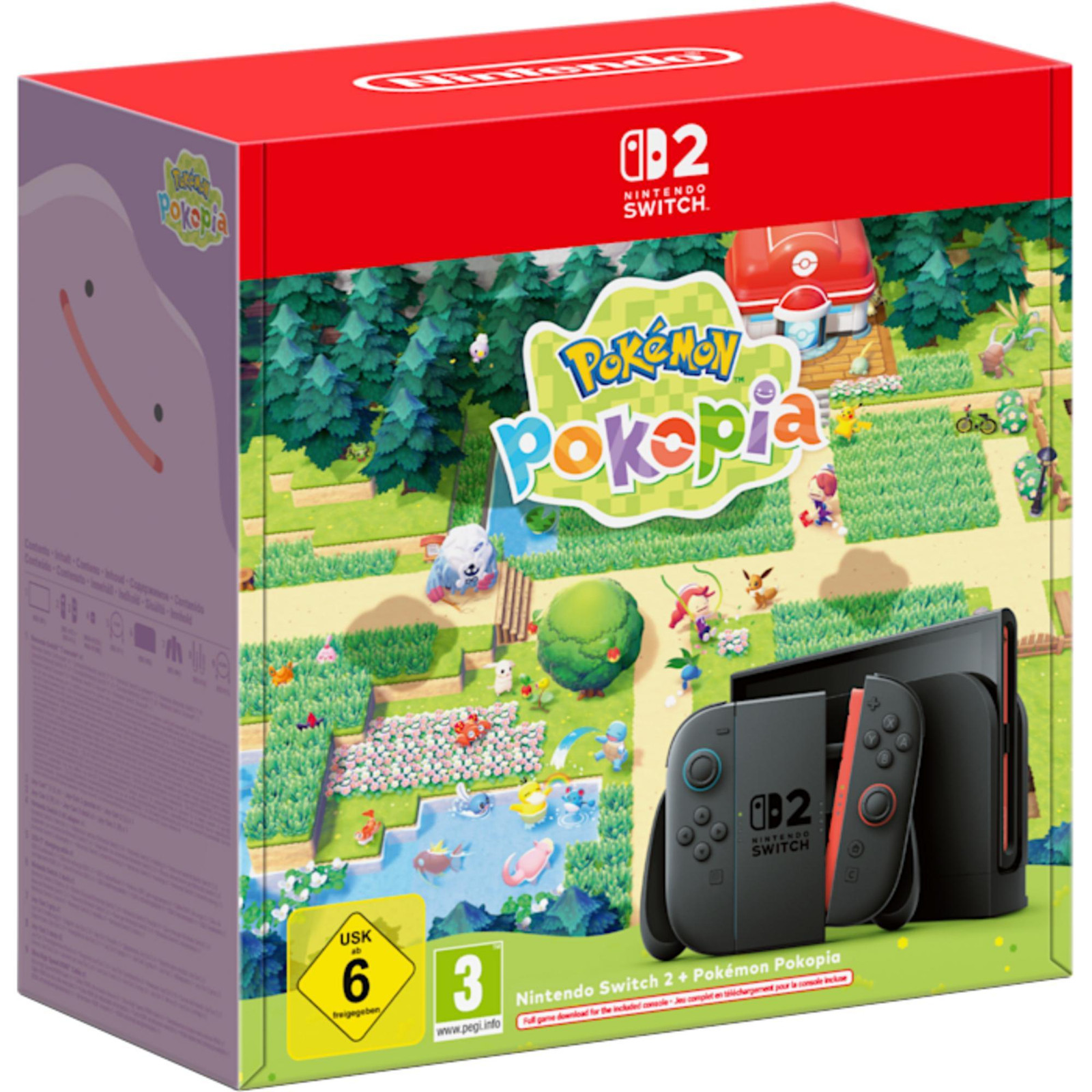 Nintendo Switch 2 & Pokémon Pokopia, Zwart, Digitaal, LCD-scherm 20,1 cm (7,9")