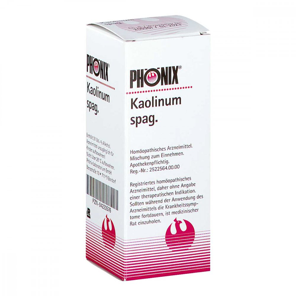 PHöNIX LABORATORIUM GmbH Phönix Kaolinum spag.Mischung 04223576