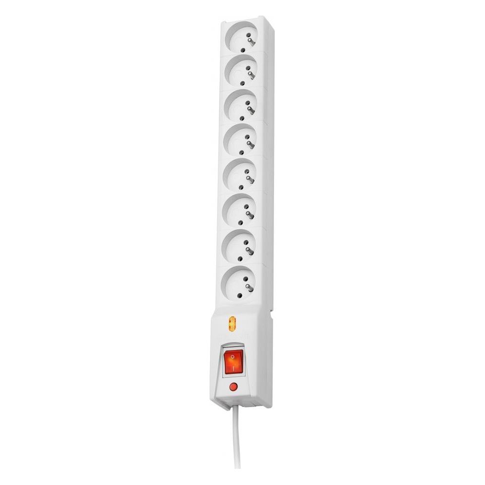 Lestar LX -A K.:SZ surge protector White 8 AC outlet(s) (8x, CEE 7/4, 1.50 m) (1966004079)