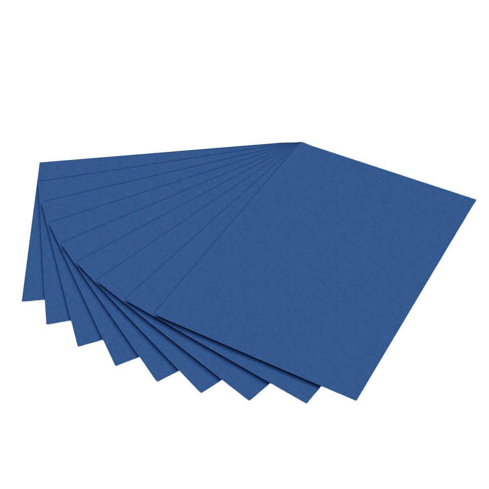 folia Tonpapier DIN A4 130 g/m² königsblau 6435