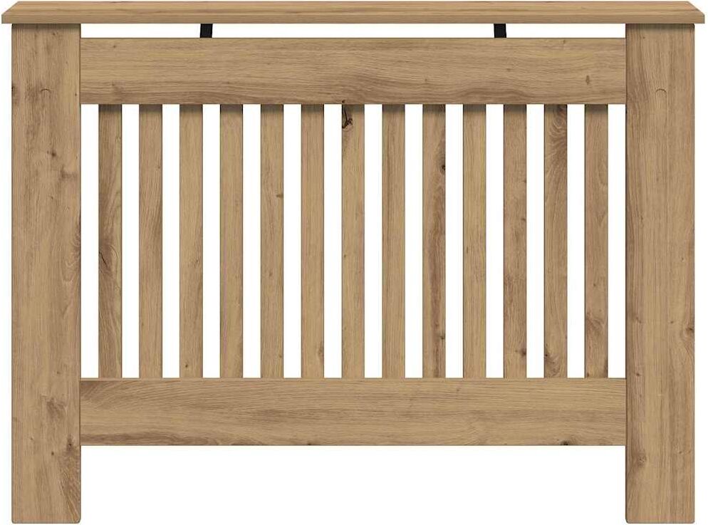 vidaXL Cache-Radiateur Chêne artisanal 112 x 19 x 81,5 cm