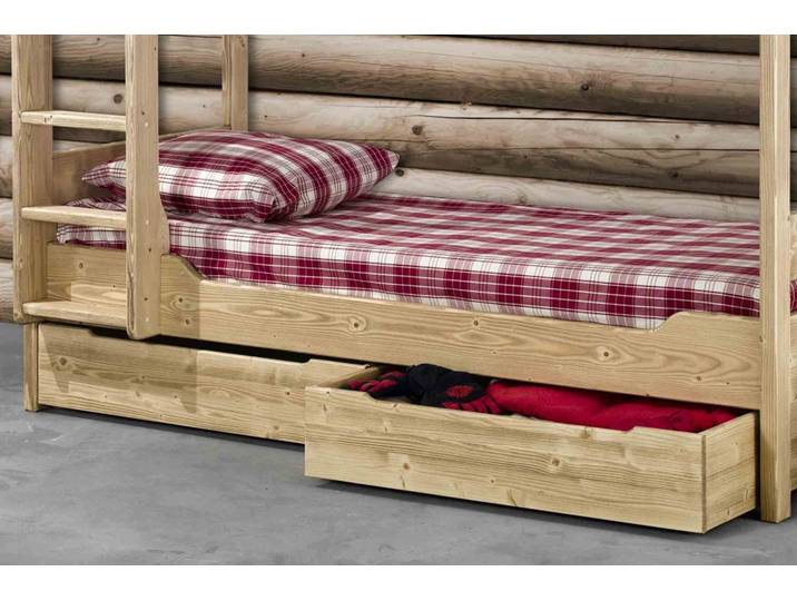 Lot de 2 tiroirs de rangement brossés CHATEL