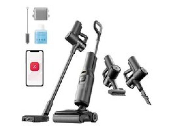 Roborock F25 ACE Combo Aspirateur Laveur Complete Nettoyeur de Sol 20 kPa sans Fil 5-en-1 240W Assistance Bidirectionnelle App