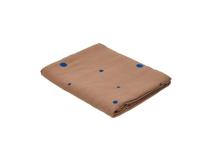 OYOY Nappe Nori 140x200 cm Terracotta-optic blue