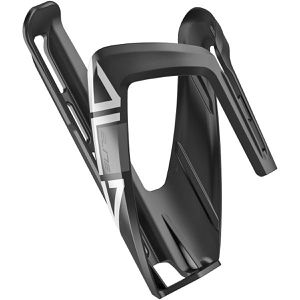Elite Fahrrad-Flaschenhalter Ala, schwarz/weiß, Kunststoff, zum Schrauben