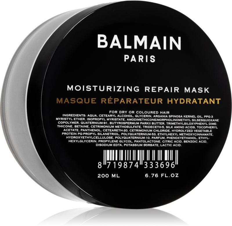 Balmain Hair Couture Moisturizing masque nourrissant cheveux 200 ml