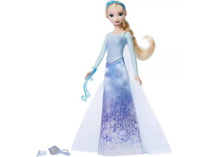 Mattel - Disney Frozen Spin & Reveal Elsa, One Size