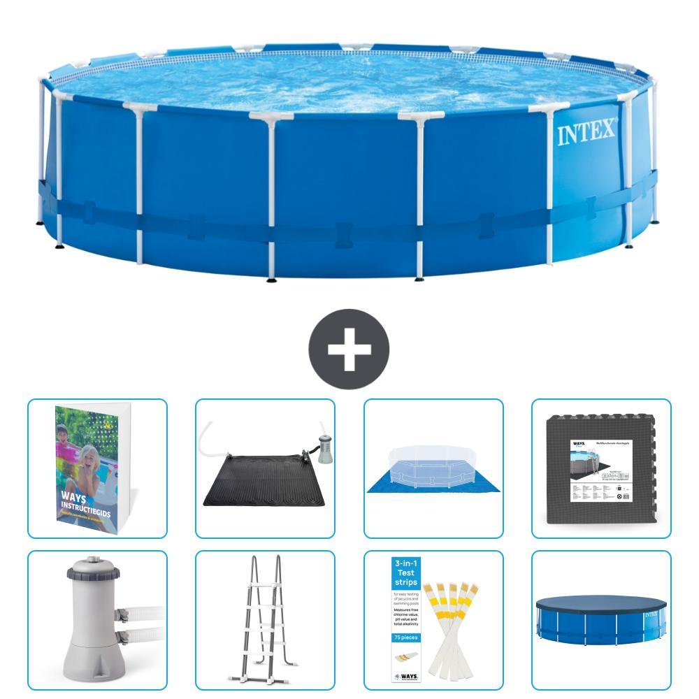 Frame Pool Rund - 457x122 cm - 7-teilig S543