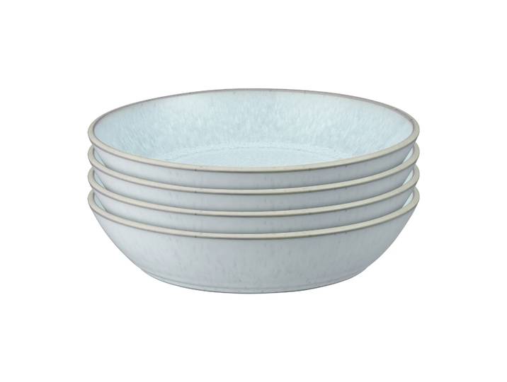 Denby Assiettes à pâtes Kiln Green lot de 4 Ø22cm