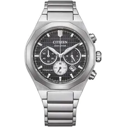 Citizen Zenshin Senkei Super Titanium™ Chronographen mit Eco-Drive Herrenuhr CA4690-51E