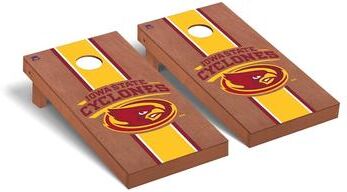 Skip's Garage Iowa State ISU Cyclones 2x4 Pro Cornhole Boards - V5