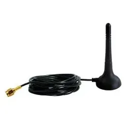Eltako 30000550 Funkantenne 250cm Kabel, schwarz FA250