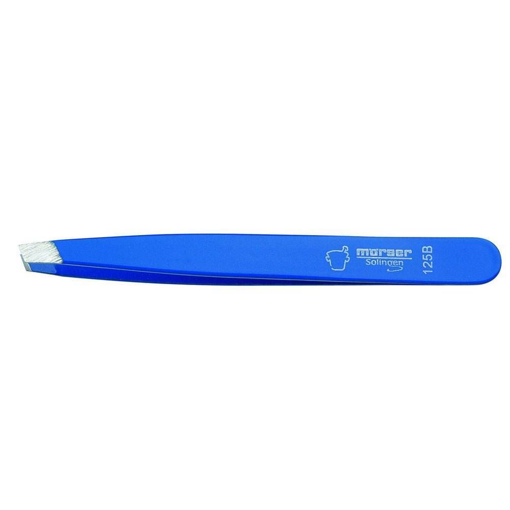 Morser Pincet Topinox Schuin Blauw Inox N125B 1 St Pinzette