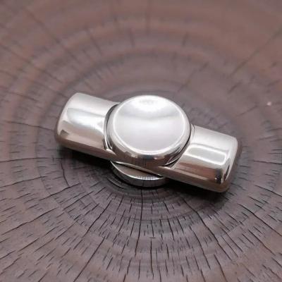 Uplifted Finds Stainless Steel Brushed Fidget Spinner EDC Hand Spinner For Focus And Stress Relief titanium Long