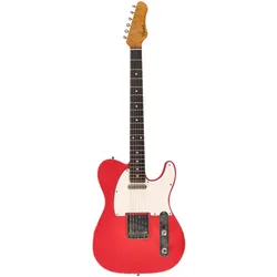 Haar Traditional T Aged Fiesta Red #43682 - E-Gitarre