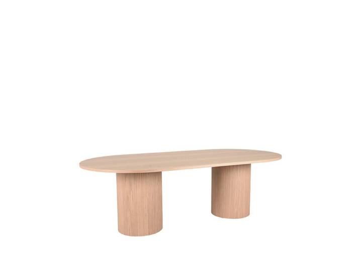 LABEL51 Eetkamertafel Oliva - Naturel - Eiken - 240x120 cm