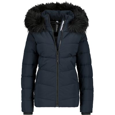 Winterjacke ALIFE & KICKIN "Damen AdelaAK A Steppjacke, Winterjacke", Damen, Gr. XS, blau (marine), 100% Polyester, Jacken Winterjacke