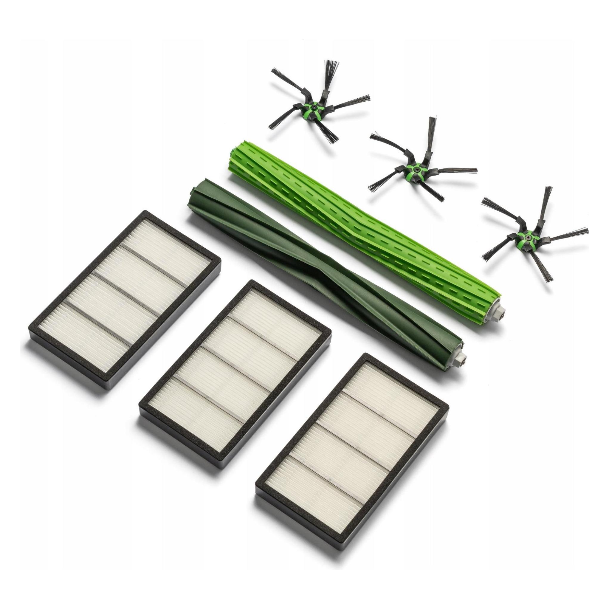 JET Tools Zubehörset für Irobot Roomba S9 S9+ S9158 9550 Rollen Bürsten Filter / An997as (62847355)