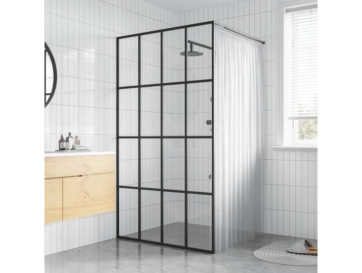 vidaXL Duschwand für Walk-in Dusche Klares Sicherheitsglas 80x195 cm