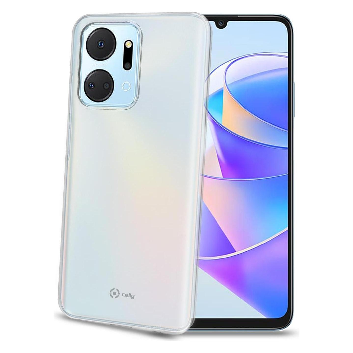 Celly GELSKIN1050 Handytasche 17,1 cm (6,75') Hülle Transparent (Honor X7a) (GELSKIN1050)