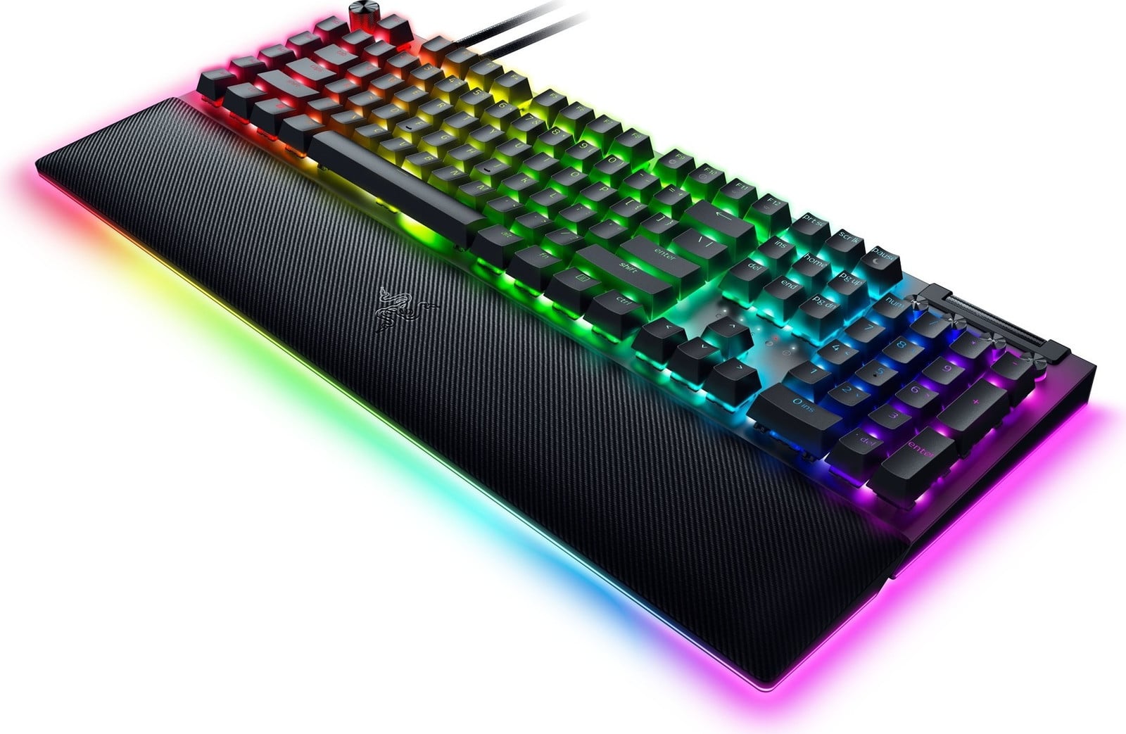 Razer BlackWidow V4 Pro Mechanisch Gaming Toetsenbord met RGB LED-verlichting, USB, QWERTY, Zwart