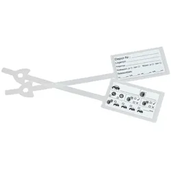 EICHNER 2x 100 Rad- und Reifenanhänger transparent