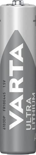 Varta Ultra Lithium Micro (AAA)-Batterie Lithium 1100 mAh 1.5V