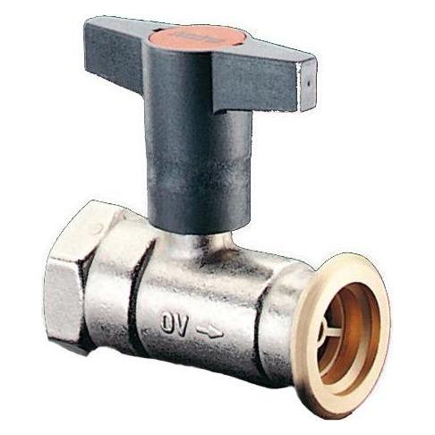Oventrop OV Pumpenkugelhahn Optibal P m Sperrvent. MS DN 25 Rp 1ZollxG 1 1/2Zo (1078171)