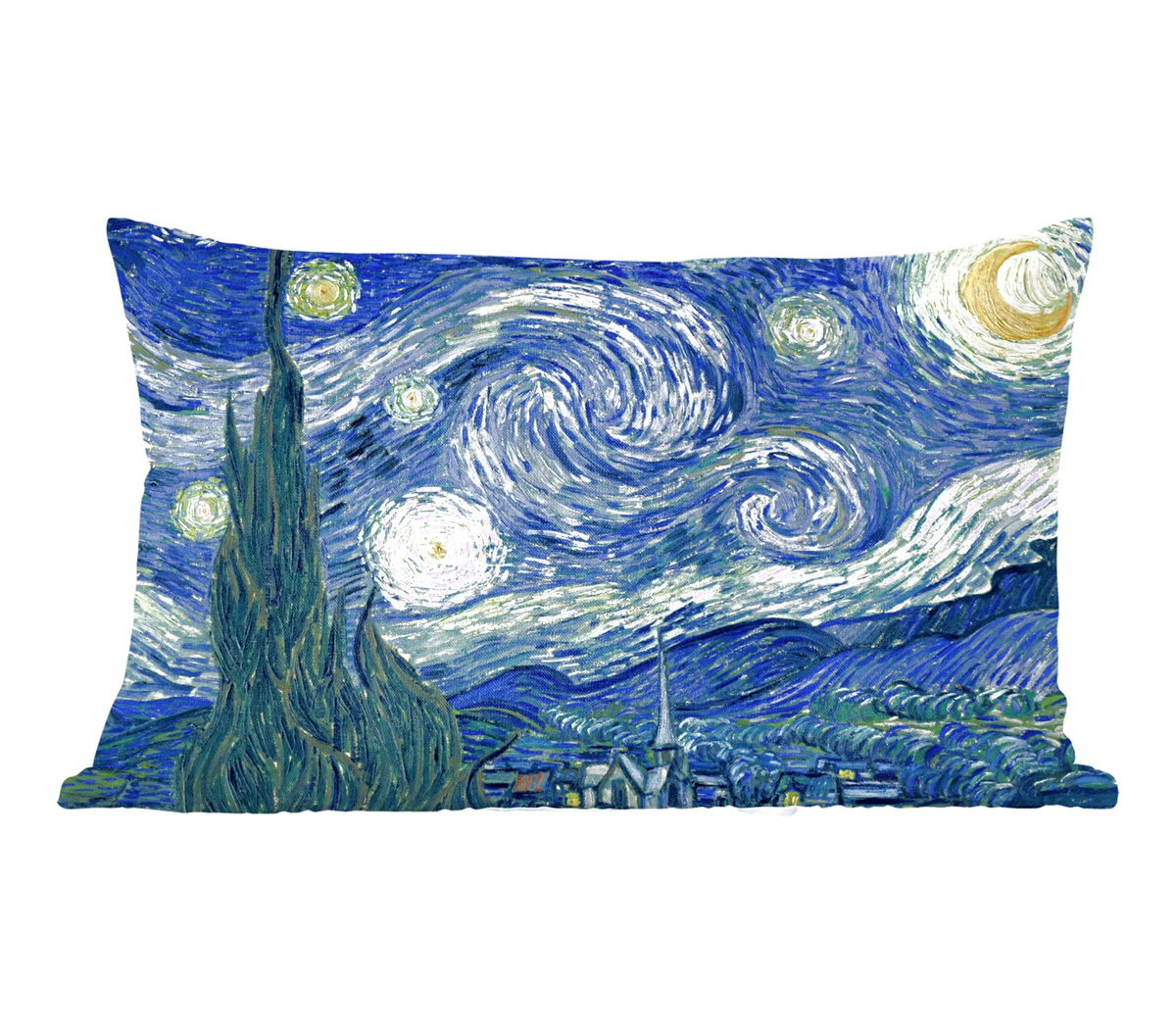 Sierkussen Vincent van Gogh Sterrennacht - 50 x 30 cm