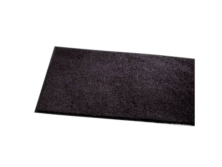 Tapis d'entrée absorbant Wash & Clean noir 0,90 x 1,20 m