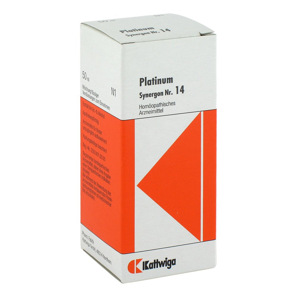 Kattwiga Arzneimittel GmbH Synergon 14 Platinum Tropfen 02545465