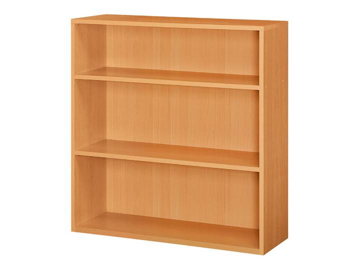Bibliothèque Libri 2 - Hêtre - H.100 x L. 94 cm