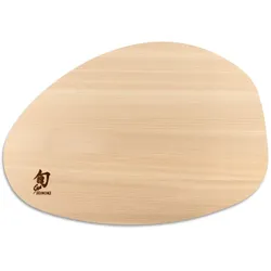 KAI Schneidbrett Shun HINOKI Holz - oval - 2 Größen