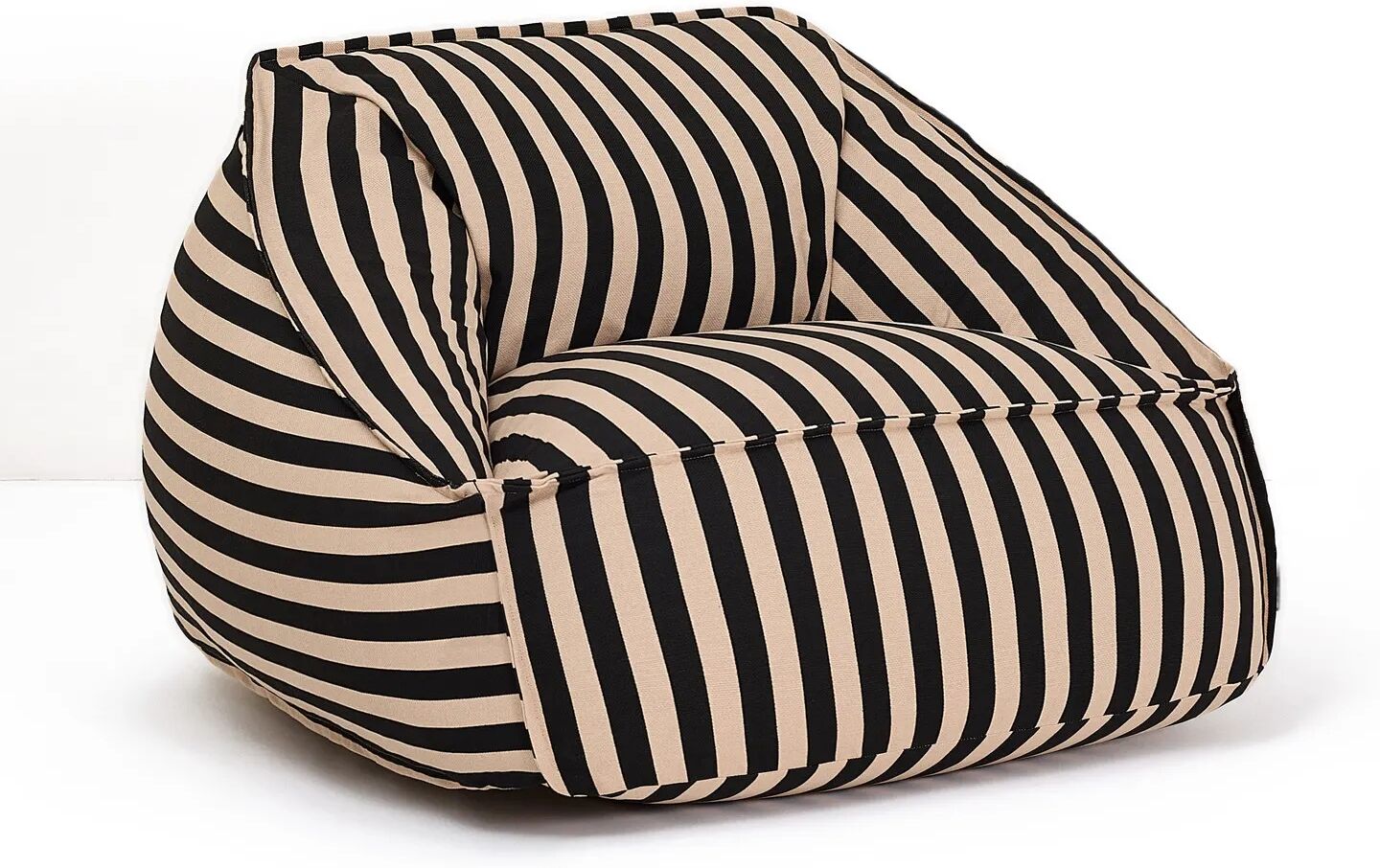 Nobodinoz Fauteuil pouf Ziggy Noir taille unique
