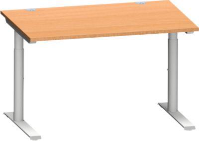 Schäfer Shop Genius Schreibtisch MODENA FLEX, 1200 x 800 mm, Buche