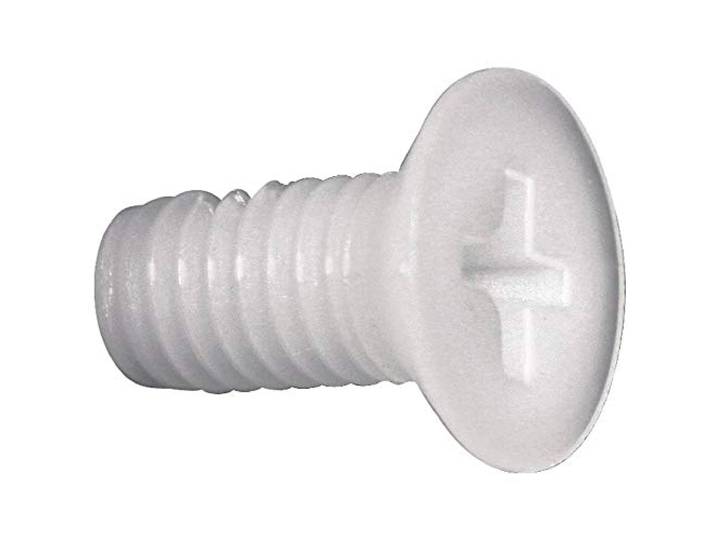 TOOLCRAFT 839970 verzonken schroeven M4 20 mm kruiskop Phillips DIN 965 kunststof, polyamide 10 st.