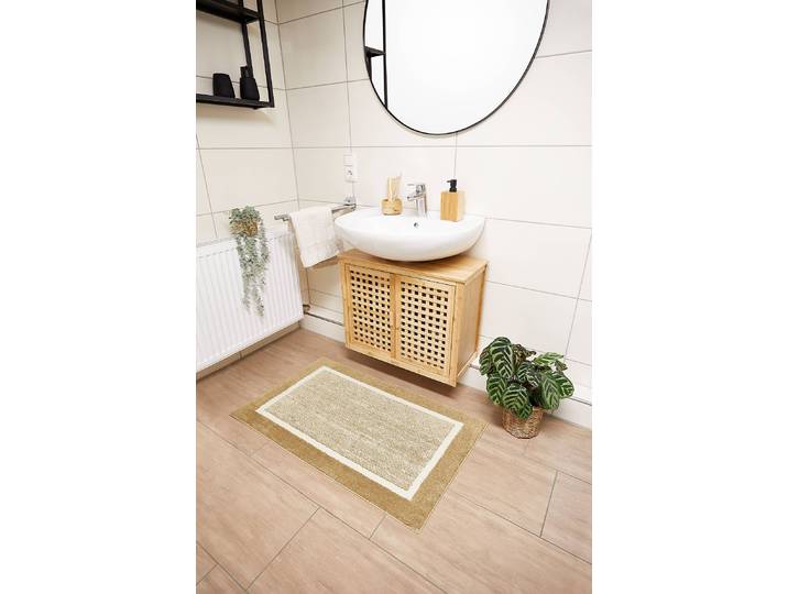 Tapis de bain Maui 40 x 60cm Marron/Taupe